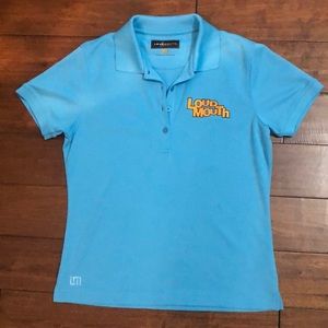 Loudmouth Golf Ladies short sleeve Polo Shirt